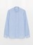 Lcw Vision Slim Fit Uzun Kollu Keten Karışımlı Erkek Gömlek 4