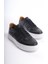 Erkek Deri Spor Ayakkabı & Sneaker Siyah -MBKRY650-S 3