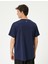 Spor T-Shirt Şerit Baskılı Bisiklet Yaka Kısa Kollu 4