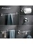 Yeşil Stil Banyo Donanımı Krom Havlu Bar Havluluk Abd Bornoz Kancaları Tuvalet Rulo Kağıt Tutucu Akrilik Banyo Aksesuarları WB8872 (Yurt Dışından) 2