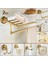 G01 Stili Katı Pirinç Banyo Donanım Setleri Antik Bronz Banyo Havlusu Askısı Bardak Tutucu Ürün Raf Ev Banyo Aksesuarları Seti (Yurt Dışından) 3