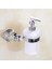 Sabunluk Tarzı Lüks Kristal Gümüş Banyo Aksesuarları Seti Krom Cilalı Pirinç Banyo Donanım Seti Duvara Monte Banyo Ürünleri Banheiro (Yurt Dışından) 1