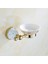 9701G Tarzı Banyo Seti Elmas Kakma Banyo Armatürü Tuvalet Fırçası Tutucu Vakum Kaplama Donanımı Altın Accesorios Para Bano Dorados (Yurt Dışından) 4