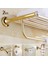 JLG02 Tarzı Zgrk Lüks Kristal Banyo Aksesuarları Seti Altın Cilalı Banyo Donanım Seti Duvara Monte Banyo Ürünleri Banheiro (Yurt Dışından) 2