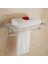 Kağıt Tutucu 2 Tarzı Krom Banyo Dekorasyon Havlu Askısı Organize Temizle Kristal Banyo Donanım Seti Duvara Montaj Banyo Aksesuarları Seti A67 (Yurt Dışından) 5