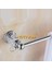 Sabunluk Tarzı Lüks Kristal Gümüş Banyo Aksesuarları Seti Krom Cilalı Pirinç Banyo Donanım Seti Duvara Monte Banyo Ürünleri Banheiro (Yurt Dışından) 4
