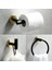 No.1 Stili Lüks Altın Siyah Havlu Halkası Havlu Askısı Yüksek Li Çift Katlı Havlu Bar Banyo Donanım Aksesuarı, Sutainless Çelik (Yurt Dışından) 4