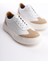 Erkek Deri Spor Ayakkabı & Sneaker Nude/beyaz -MBKRY506-NB 1
