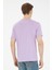 Erkek Lila Basic T-Shirt 50284618-Vr034 5