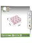 Hediye Kutusu Pembe Kalp Baskılı Gövde+Kapak Beyaz 16X15X8 cm - 50 Adet 4