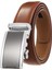 3.5 cm Genişlik Yüksek Kaliteli Inek Hakiki Deri Kemer Erkekler Için Iş Metal Otomatik Toka Cırcır Koyu Kahverengi Erkek Kemerleri G183 (Yurt Dışından) 1