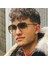Klasik Erkek Sürüş Gözlükleri Gözlüğü Yaz Tarzı Degrade Kahverengi Güneş Gözlüğü Vintage Pilot Güneş Gözlüğü Shades Punk Oculos De Sol (Yurt Dışından) 4