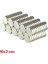 N35 10X2 mm Neodyum Mıknatıs 500 Adet, Yuvarlak, Nikel Kaplamalı Kaliteli ve Dayanıklı Ürün 1