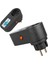 PM-16620 10 Amper - 2500 Watt Tekli Siyah Oval Kasa Termal Akım Korumalı Priz 2