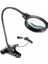 Nikula-12 LED Clipslı Işıklı Büyüteç,işıklı Masa Lambası Çalışma Lambası 3