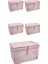 Düzenleyici Kutu Organizer Cırtlı Saklama Hurç Maxi Boy 30CM x 40CM x 50CM (5 Adet) 1