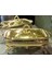 Roy Kıng Queen Anne Dikdörtgen Ayaklı Fırın Kabı Gold 39*20*18 cm 1