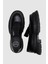 Siyah Tırtıklı Tabanlı Loafer Ayakkabı 1EF093122713M 5