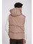 Slim Fit Vizon Düz Yelek Mont 1ECY735210029 3