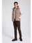 Slim Fit Vizon Düz Yelek Mont 1ECY735210029 4