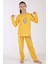 Kız Çocuk Uzun Kol Sarı Pijama Takımı C3T0N7O122 1
