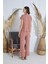 Kadın Kısa Kol Tarçın Pijama Takım C1T5N851 3