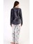 Kadın Welsoft Uzun Kol Füme Pijama Takımı C3T0N4O065 4