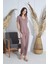 Kadın Kısa Kol Vizon Pijama Takım C0T1N951 1