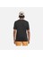 Front Graphic Erkek Siyah Yuvarlak Yaka Tişört 3