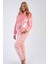 Kadın Welsoft Uzun Kol Pembe Pijama Takımı C3T0N4O030 1