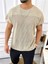 T-Shirt Nefes Alabilen Terletmez Örme Pamuk Fileli T-Shirt 5