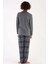 Erkek Çocuk Uzun Kol Gri Pijama Takımı C3T0N5O031 4
