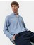 Slim Fit Gömlek Klasik Yaka Uzun Kollu Düğmeli 1