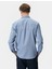 Slim Fit Gömlek Klasik Yaka Uzun Kollu Düğmeli 4