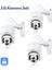3 Adet Güvenlik Kamera Hd Lens Iç Dış Mekan Suya Danıklı Ip Wifi Network 1
