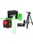 Kobb KBL30GTP Yatay 360° ve Dikey Otomatik Hizalamalı Yeşil Çapraz Çizgi Lazer Distomat 25 mt + Tripod 1