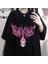 Anime My Melody - Sanrio Siyah (Unisex) T-Shirt 1