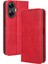 Realme C55 4g Cüzdan Manyetik Kapatma Pu Deri Için Kılıf (Yurt Dışından) 1