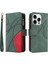IPhone 15 Için Kılıf Pro Max Kickstand Koruyucu Iki Renkli Dikiş Fermuar (Yurt Dışından) 1