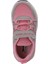 ELIPS Unisex Çocuk Sneaker Koşu & Yürüyüş Ayakkabısı Gri / Pembe 5