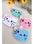 Hello Kitty Desenli El Örgüsü Kız Bebek Çocuk Saç Tokası Hediyelik Pembe Beyaz Örgü Toka (2li Set) 2