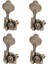 Gitar Vintage Açık Akort Anahtar Kazıklar Makine Kafaları Tunerler 4r 4 Strings Bas Bronz (Yurt Dışından) 1