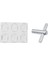 Drum Damper Jeli 6'lı Paket, Bir Drum Akort Anahtarı Paketi 1 (Yurt Dışından) 1