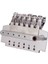 Krom Elektro Gitar Tremolo Köprü Çift Kilitleme Sistemi / 2 Çiviler Arasında 78MM Eyer Üzerinden Teller / Merkezler (Yurt Dışından) 3