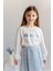 Kız Çocuk Nakış Detaylı Bluz 1