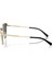 Mk 1140 10146G 59 Cortez Kadın Cat Eye Altın Metal Güneş Gözlüğü 3