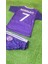 Ronaldo Nostalji Mor Renk Real Çocuk Şortlu Çoraplı T-Shirt 4