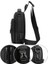 Yuekeda-Erkekler USB Şarj Crossbody Çantası (Yurt Dışından) 2