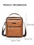 Yuekeda-Retro Erkekler Küçük Satchel Çanta (Yurt Dışından) 3