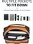 Yuekeda-Retro Erkekler Küçük Satchel Çanta (Yurt Dışından) 5